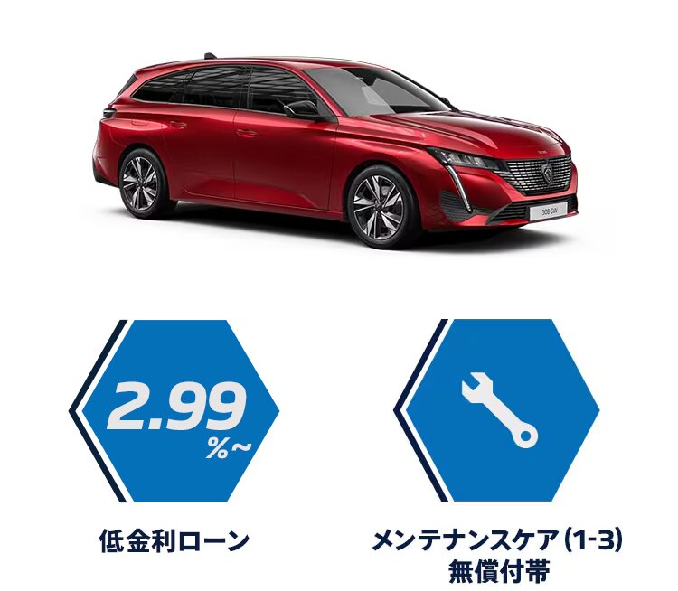 PEUGEOT 308 SW 購入サポート | プジョー公式サイト