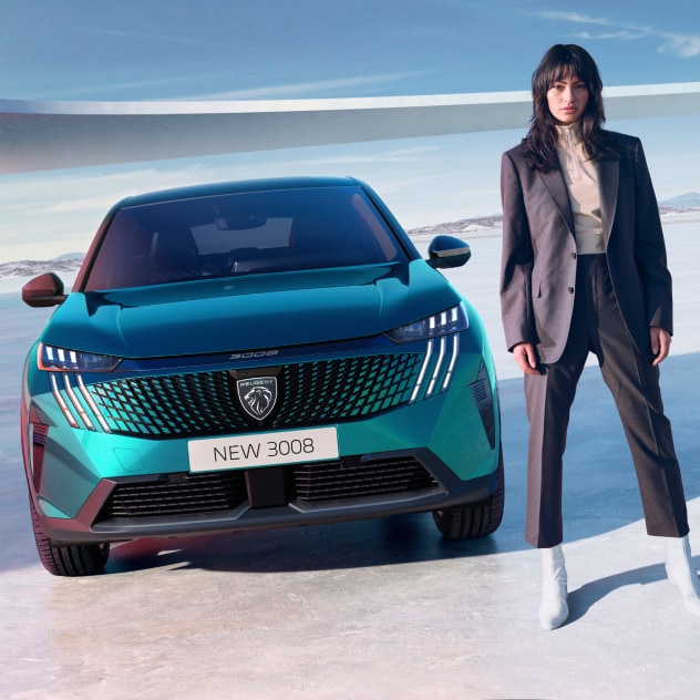 3008様 PEUGEOT プジョー 純正 3008 現行モデル フロント エンブレム
